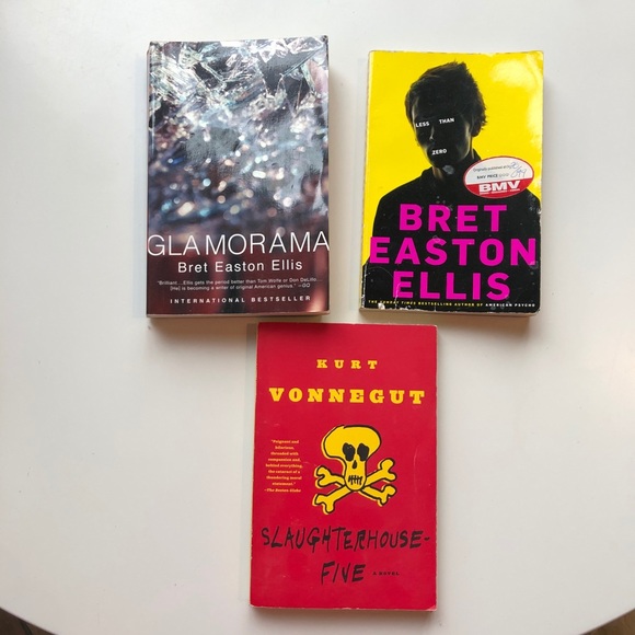 3 Bret Easton Ellis & Kurt Vonnegut novels - Picture 1 of 1